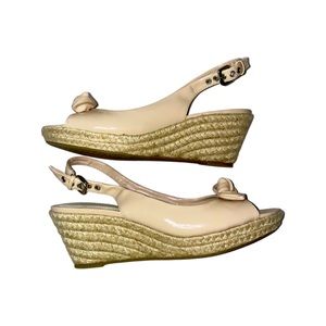 NWOT-merona espadrille wedge sandals sz 9